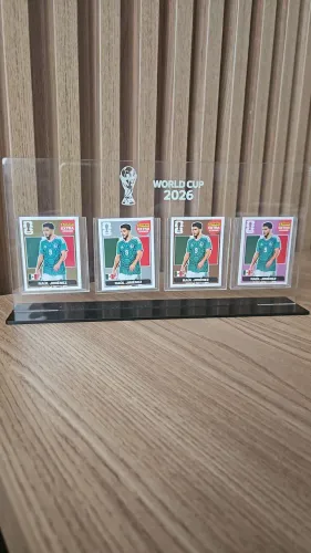 Legends 2026 Raul Jimenes, ouro, prata, bronze e Bordõ. Sem suporte.