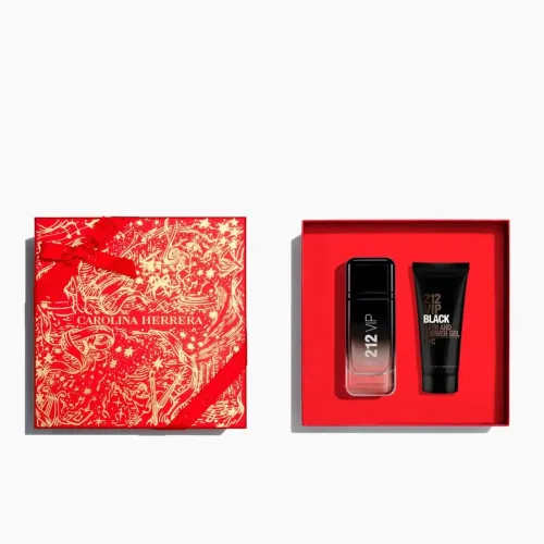 Kit 212 Black Man Perfume + Gel hidratante