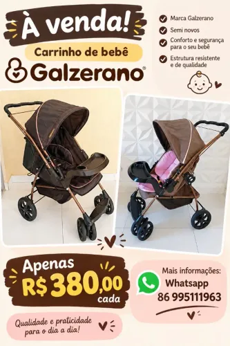 Carrinhos de bebê Galzerano 