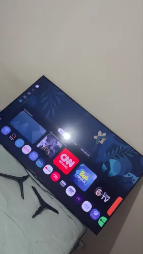 Televisão Samsung 55 polegadas 4K Qled