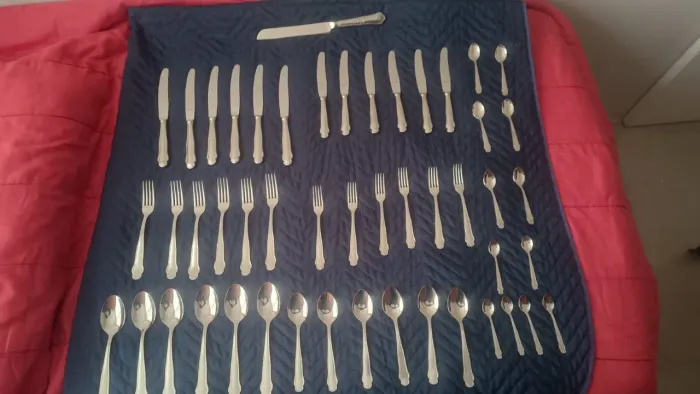 FAQUEIRO 48 PEÇAS EM INOX HÉRCULES CLASSIC 493 MODELO VINTAGE 50/60