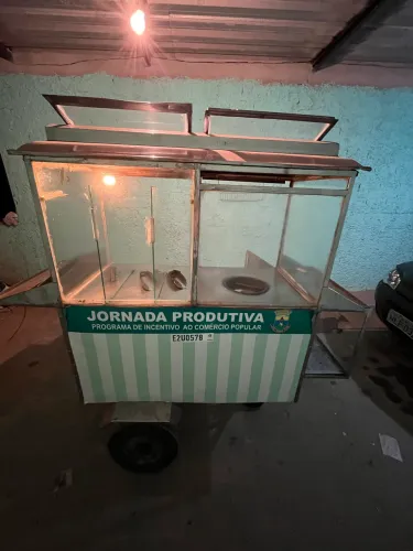 CARRINHO DE PIPOCA COMPLETO | GÁS + POTES + ACESSÓRIOS | PRONTO PARA TRABALHAR