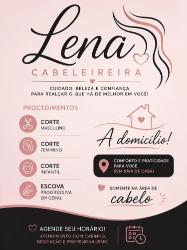 Cabeleireira a domicílio