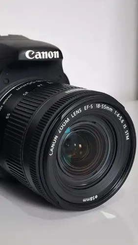 Canon Rebel Sl2 - Lente kit 18-55