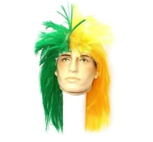 PERUCA ARREPIADA VERDE AMARELO BRASIL