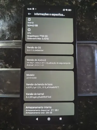 POCO X5 PRO 5G 8GB/256GB PRETO