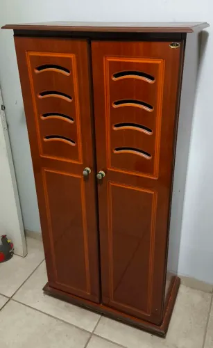 Sapateira / Armário Organizador em Madeira com Ventilação - 6 Prateleiras