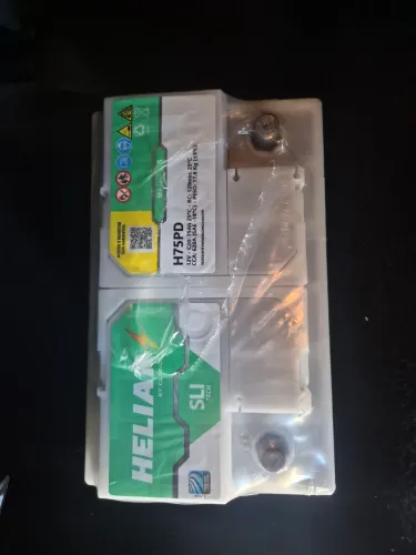 Bateria Heliar SLI 75Ah Nova e com garantia de 6 meses (Preço de ocasião)!(