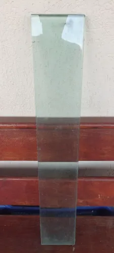 Prateleira Vidro 20 mm para construção clarabóia porta shampoo degrau escada porta treco
