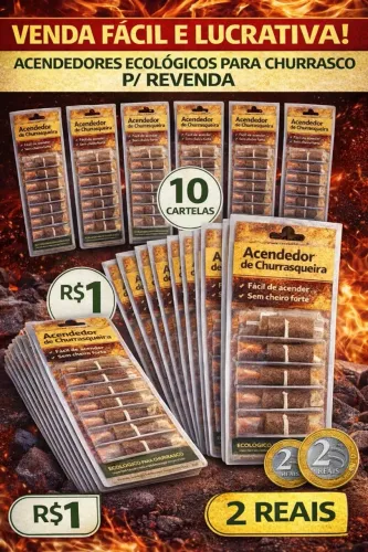 Acendedor para churrasqueira
