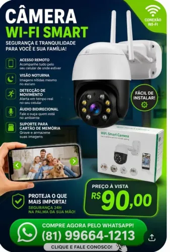 Cameras de segurança.