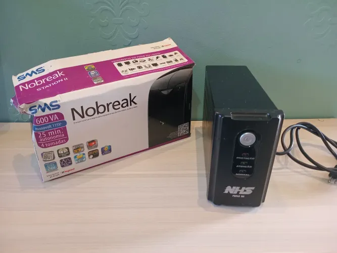 Nobreak NHS Mini III 600VA 120V - R$ 300