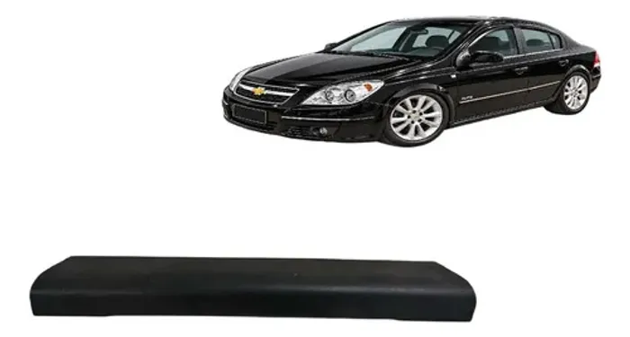 Capa Puxador Traseira Esquerda Vectra Sedan Gt Gtx 05 A 11 Preto