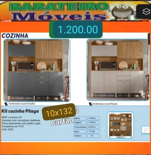 Kit cozinha direto da fábrica