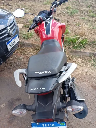Moto muito corcervada