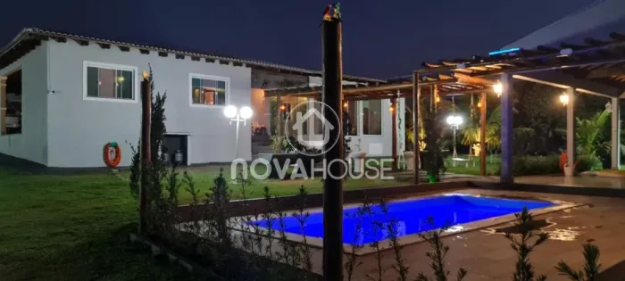 CASA COM TODOS OS MÓVEIS - LAGO MANSO - CONDOMINIO