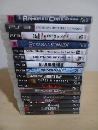 Jogos de ps3 só raridades