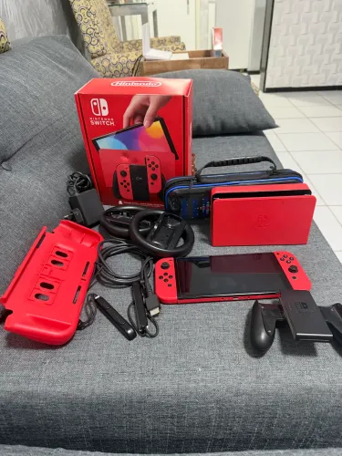 Nitendo switch Oled edição especial Mario Bross