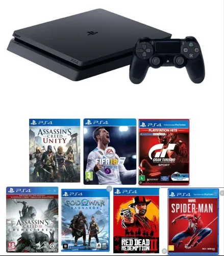 Ps4+7 jogos 