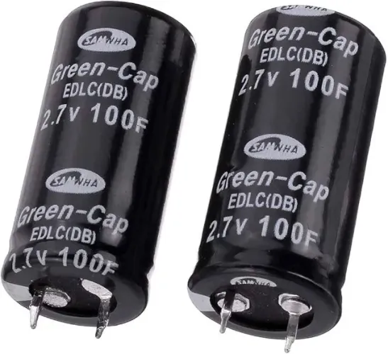 24 peças Super Ultra Capacitor 100F 2,7v 12v 24v 36v 48v