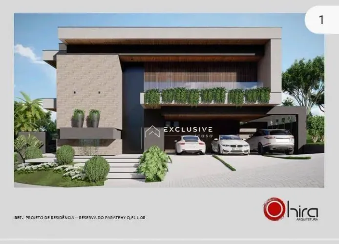 Casa com 4 dormitórios à venda, 550 m² - Condomínio Reserva do Paratehy - São José dos Cam