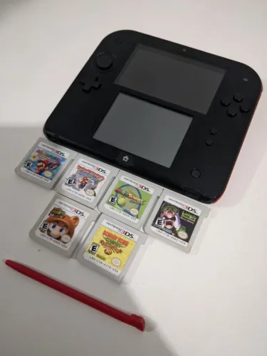 Nintendo 2ds Excelente Estado + 6 Jogos