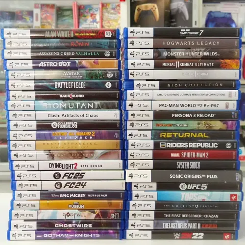 Super variedade de jogos usados de Playstation 5