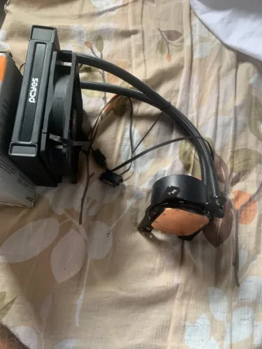 Processador amd 5 3600 e water cooler sangue frio 120mm