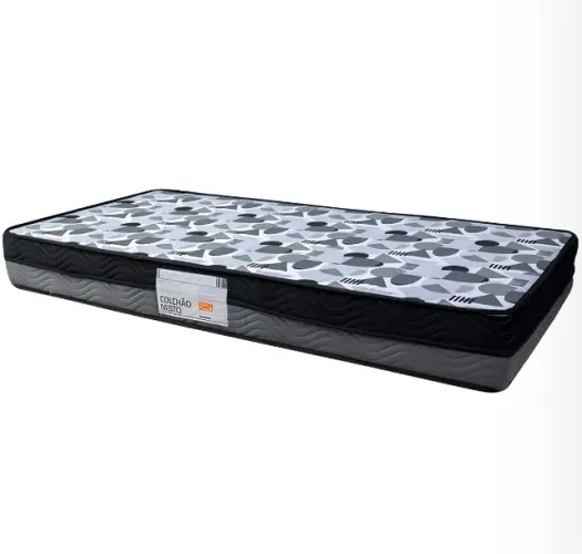 Colchão Solteiro Ortopédico Confort Duo D28 D33 Dupla Face 20 cm