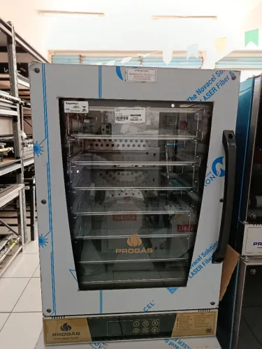 FORNO ELÉTRICO TURBO VAPOR 8 ASSADEIRAS PROGÁS 