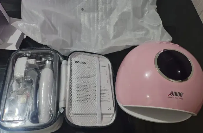     Kit Manicure Profissional Beurer MP42 + Cabine UV/LED Onida