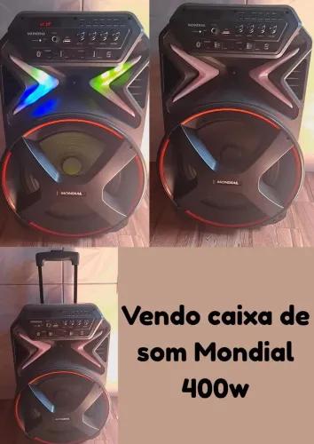 Caixa de som Mondial 400w