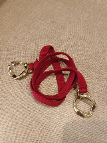 Cinto feminino My Lounge vermelho