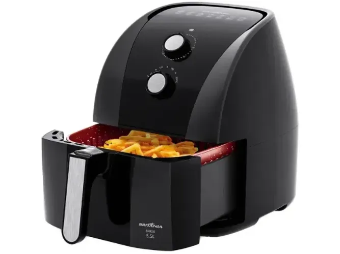 Air Fryer Britânia Redstone BFR50 5,5L com Timer