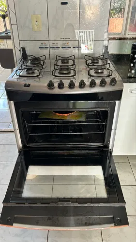 Fogão 6 bocas Brastemp