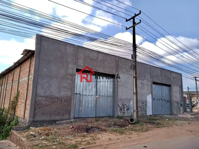 Galpão Comercial para Locação em São Luís-MA, Br 135, na Pista, 576m² de Área Disponível!