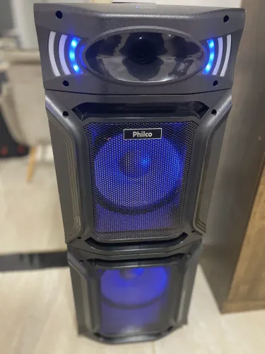 Caixa de Som Philco PCX15000 com potência de 1500W RMS