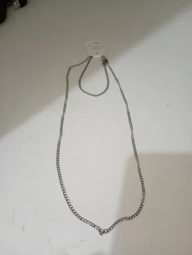 Conjunto Colar + Pulseira Masculina