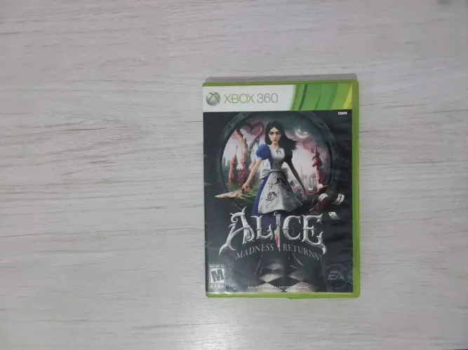Alice Madness Return Xbox 360 - No estado não testei