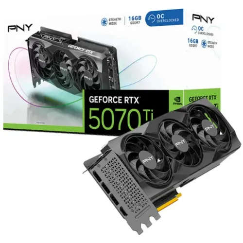 PLACA DE VIDEO RTX 5070 TI 16GB PNY OC