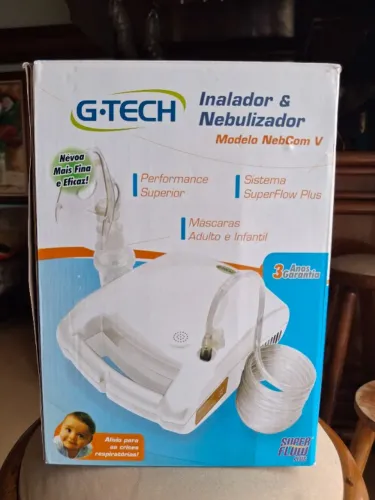 Inalador e Nebulizador NebCom V G-Tech