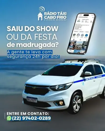 Táxi de Cabo Frio - Melhor Ponto da Região dos Lagos - Somente A Placa.