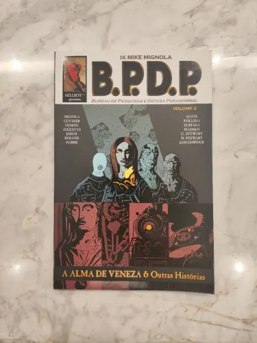HQ Hellboy Apresenta: B.P.D.P. - A Alma de Veneza & Outras Histórias Volume