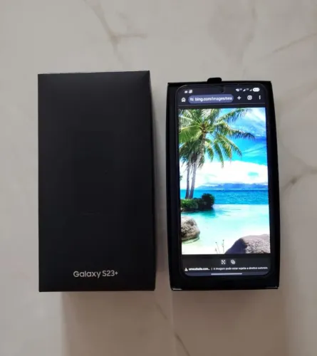 Samsung Galaxy S23 Plus 5G - 512 GB Preto, nenhuma marca de uso! Obs: Não aceito trocas!