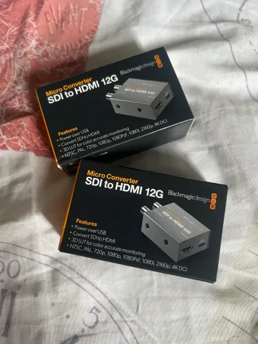 Micro converter SDI TO HDMI 12g Sem fonte !