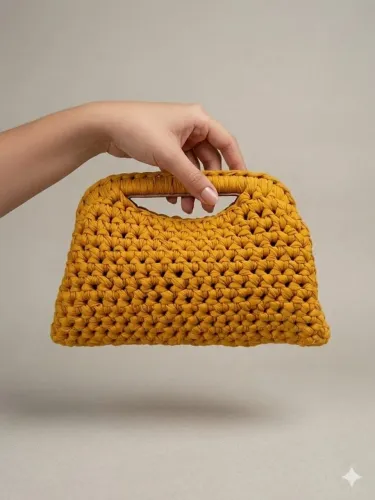 Bolsa de Crochê Artesanal?