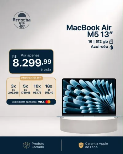 MacBook Air M5 13? 16/512gb