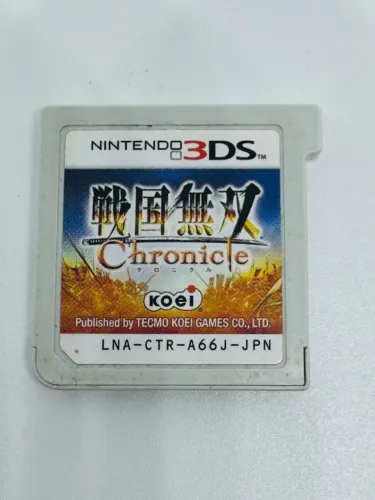 Samurai Warriors: Chronicle - JPN JOGO NINTENDO 3DS ORIGINAL SEM CAPA - LER DESCRIÇÃO