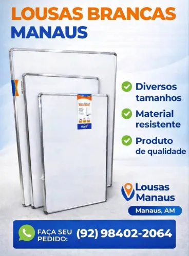 Quadros Brancos / Temos em todos os tamanhos