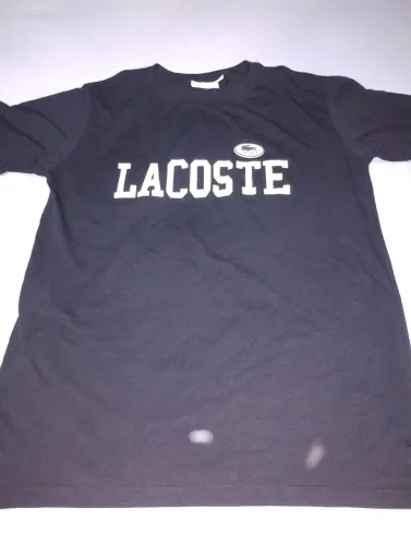 Camisa Lacoste malha egípcia